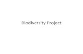Biodiversity Project. Regulating Services How does your ecosystem regulate daily services for us and the area that we live in? For example Filter air,