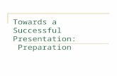 Towards a Successful Presentation: Preparation. 11/16/20152 Introduction All presentations have a common objective. People give presentations because.