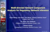 InCoB 2007 InCoB 2007 Aug. 29, 2007 Motif-directed Network Component Analysis for Regulatory Network Inference Chen Wang, Lily Chen, Yue Wang, (Jason)
