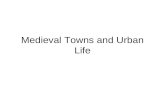 Medieval Towns and Urban Life. Known trading centers c. 800 CE and Medieval Trade Network c.1300.