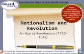 © Boardworks 20121 of 12 Nationalism and Revolution An Age of Revolutions (1750–1914) To enable the animations and activities in this presentation, Flash.