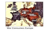 War Consumes Europe. Austria-Hungary’s declaration of war against Serbia sets off a chain reaction within the alliance system.