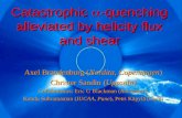 Catastrophic  -quenching alleviated by helicity flux and shear Axel Brandenburg (Nordita, Copenhagen) Christer Sandin (Uppsala) Collaborators: Eric G.