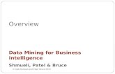Overview © Galit Shmueli and Peter Bruce 2010 Data Mining for Business Intelligence Shmueli, Patel & Bruce.