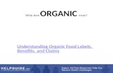 What does ORGANIC mean? Understanding Organic Food Labels, Benefits, and Claims.