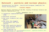 Presentation for RECFA – Restricted European Committee for Future Accelerators Vladimír Wagner Nuclear Physics Institute of CAS Řež, Faculty of Nuclear.