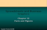 1Copyright © Prentice Hall 2000 Spreadsheets and Business Graphics Chapter 12 Facts and Figures.