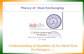 Theory of Heat Exchanging P M V Subbarao Professor Mechanical Engineering Department I I T Delhi Understanding of Qualities of An Ideal Heat Exchangers…..