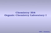 WWU -- Chemistry Chemistry 354 Organic Chemistry Laboratory I.