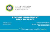 George van Schalkwyk Director: Inter-Services Liaison IMFO Past President REVENUE MANAGEMENT BACK TO BASICS IMFO Conference 5 October 2015.
