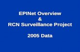 EPINet Overview & RCN Surveillance Project 2005 Data.