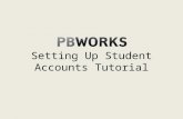 Setting Up Student Accounts Tutorial. You will need access to a printer to complete this step You can set up accounts for your students by clicking the.