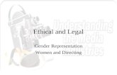 Ethical and Legal Gender Representation Women and Directing.
