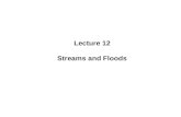Lecture 12 Streams and Floods. Lecture Outline IThe Hydrologic Cycle IIDefinitions IIIDrainage A)Runoff i.Channel Flow ii.Sheet Flow B)Drainage Basins.