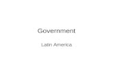 Government Latin America. GPS and E.Q. GPS SS6CG1a. Describe the ways government systems distribute power: unitary, confederation, federal. E.Q. How do.