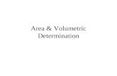 Area & Volumetric Determination. A Point No length, no width, no depth.. No Dimensions.