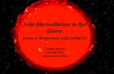 Solar-like oscillations in Red Giants: Status & Perspectives with SIAMOIS Caroline Barban LESIA/UFE Observatoire de Paris.
