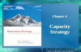 4-1 McGraw-Hill/Irwin Operations Strategy Copyright © 2008 The McGraw-Hill Companies, Inc. All rights reserved. Capacity Strategy Chapter 4.