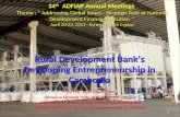 Theme : “ Addressing Global Issues : Strategic Role of National Development Finance Institution “ April 20-23, 2011 - Kyrenia, North Cyprus 34 th ADFIAP.