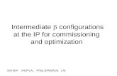 Intermediate  configurations at the IP for commissioning and optimization Sha BAI IHEP/LAL Philip BAMBADE LAL.