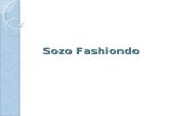 Sozo Fashiondo. Sozo Fashionindo is a Trading Manufacturer. Our main business for USA, Europe & Japan. To Maintain the production of high quality products,