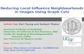 Deducing Local Influence Neighbourhoods in Images Using Graph Cuts Ashish Raj, Karl Young and Kailash Thakur Assistant Professor of Radiology University.