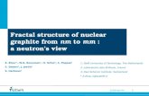 1 Challenge the future Fractal structure of nuclear graphite from nm to mm : a neutron’s view Z. Zhou *1, W.G. Bouwman 1, H. Schut 1, C. Pappas 1 S. Desert.
