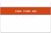 By: Logan Jensen IOWA FARM ABC. A is for Alfalfa. Iowa Farmers grow alfalfa.