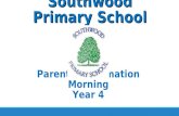 Southwood Primary School Parents’ Information Morning Year 4.
