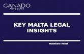 KEY MALTA LEGAL INSIGHTS Matthew Mizzi. 2 The Malta ILS framework - Securitisation Act; - Reinsurance Special Purpose Vehicles Regulations; - Securitisation.