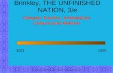Copyright ©2000 by the McGraw-Hill Companies, Inc.1 Brinkley, THE UNFINISHED NATION, 3/e Chapter Twelve: Antebellum Culture and Reform 18211855.