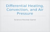 Differential Heating, Convection, and Air Pressure Science Review Game.