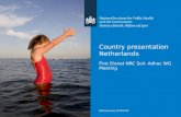 Country presentation Netherlands First Eionet NRC Soil- Adhoc WG Meeting Netherlands| 20150310.