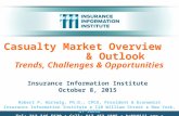 Casualty Market Overview & Outlook Trends, Challenges & Opportunities Insurance Information Institute October 8, 2015 Robert P. Hartwig, Ph.D., CPCU, President.