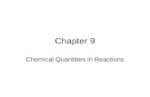 Chapter 9 Chemical Quantities in Reactions. Mole Relationships in Chemical Equations Copyright © 2008 by Pearson Education, Inc. Publishing as Benjamin.