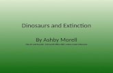 Dinosaurs and Extinction By Ashby Morell Clip Art and Sounds - Microsoft Office 2007, unless noted otherwise.