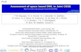 OSSEs: Observing Systems Simulation Experiments Assessment of space based DWL in Joint OSSE  Fourth Symposium.