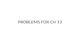 PROBLEMS FOR CH 13. Learning Check Give the IUPAC name for each of the following. 2 CH 3 —CH 2 —CH 2 —CH 2 —OH A. B.