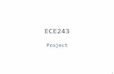 1 ECE243 Project. 2 Schedule For Rest of Labs DateDue Feb28/Mar01Discuss/refine ideas with TA Mar07 6pm Exam CentreMidterm! Mar14/15Project Session1: