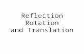 Reflection Rotation and Translation. Start with a picture like this..