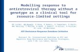 Modelling response to antiretroviral therapy without a genotype as a clinical tool for resource-limited settings BA Larder, AD Revell, D Wang, R Hamers,