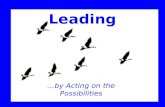 Leading …by Acting on the Possibilities. North Carolina State University Cooperative Extension.
