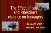 Can the teenagers of Israel and Palestine today recover from the violence they have faced all their lives? The teenagers of Israel and Palestine today.