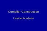 Compiler Construction Lexical Analysis. 2 Administration Project Teams Project Teams Send me your group Send me your group ortamir@post.tau.ac.il ortamir@post.tau.ac.il.