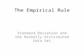 The Empirical Rule Standard Deviation and the Normally Distributed Data Set.