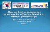 Maria Letícia Ferreira District 4770 Brazil. Do you want to build stronger relationships with your exchange partners around the world?