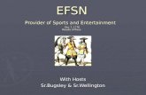 EFSN Provider of Sports and Entertainment Dec 7, 1778 Results of Race: With Hosts Sr.Bugsley & Sr.Wellington.