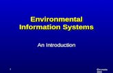 © K.Fedra 2002 1 Environmental Information Systems An Introduction.