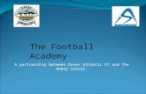 A partnership between Dover Athletic FC and The Abbey School The Football Academy.