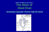 The Story of Steel Dust American Quarter Horse Hall of Fame Follow Two Bits to Learn about…